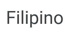 Word in Filipino