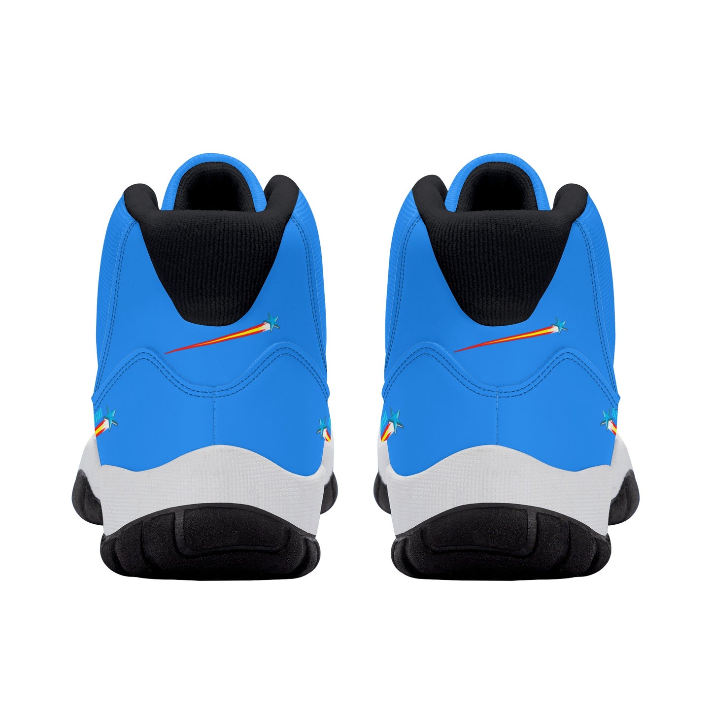 Sneakers - Reach for the Rising Star - Men's High Top