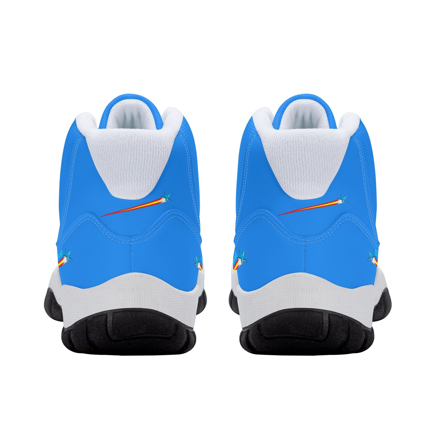 Sneakers - Reach for the Rising Star - Men's High Top