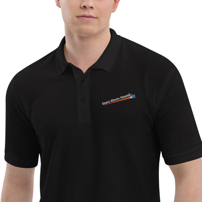 Polo Shirt :: Stars Above Hawaii / Rising Star