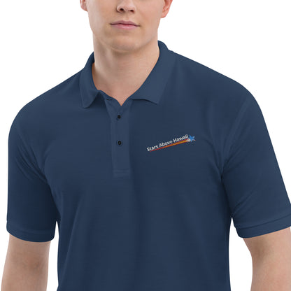 Polo Shirt :: Stars Above Hawaii / Rising Star